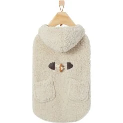 Frisco Lightweight Soft Sherpa Dog & Cat Coat, Oatmeal -Pet Supplies Store 268328 PT4. AC SS1800 V1628779618