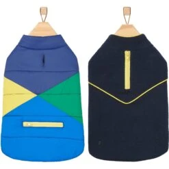Frisco Mediumweight Colorblock 2-in-1 Dog & Cat Fleece Coat 11 Frisco Mediumweight Colorblock 2-in-1 Dog & Cat Fleece Coat -Pet Supplies Store 268350 PT4. AC SS1800 V1628780451