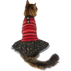 Frisco Chenille Knit Striped Dog & Cat Dress 12 Frisco Chenille Knit Striped Dog & Cat Dress -Pet Supplies Store 268668 PT3. AC SS1800 V1637671055