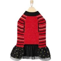Frisco Chenille Knit Striped Dog & Cat Dress 13 Frisco Chenille Knit Striped Dog & Cat Dress -Pet Supplies Store 268668 PT4. AC SS1800 V1637727732