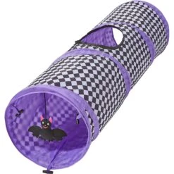 Frisco Halloween Checkered Foldable Play Tunnel Cat Toy With Catnip 8 Frisco Halloween Checkered Foldable Play Tunnel Cat Toy With Catnip -Pet Supplies Store 271304 PT2. AC SS1800 V1690571954