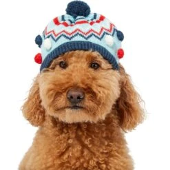 Frisco Pom Pom Dog & Cat Knitted Hat -Pet Supplies Store 276307 PT2. AC SS1800 V1631666246