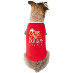 Frisco Santa I Can Explain Dog & Cat T-shirt -Pet Supplies Store 276496 PT3. AC SS1800 V1637667764