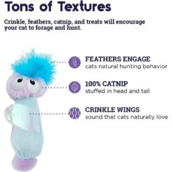 Catstages Swat N Treat Fairy Kicker Cat Toy With Catnip, Purple 12 Catstages Swat N Treat Fairy Kicker Cat Toy With Catnip, Purple -Pet Supplies Store 280192 PT3. AC SS1800 V1636512677