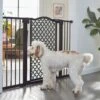 Frisco Metal Pattern Extra Wide Auto-close Dog Gate 1 Frisco Metal Pattern Extra Wide Auto-close Dog Gate -Pet Supplies Store 280285 MAIN. AC SS1800 V1627400777