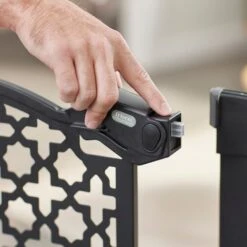 Frisco Metal Pattern Extra Wide Auto-close Dog Gate 8 Frisco Metal Pattern Extra Wide Auto-close Dog Gate -Pet Supplies Store 280285 PT4. AC SS1800 V1627400531