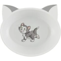 Disney Figaro No-Skid Ceramic Cat Bowl