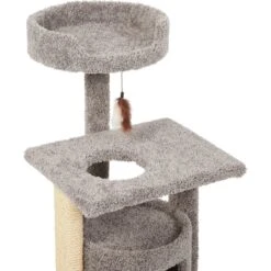 Frisco 37-in Real Carpet Cat Tree With Condo, Grey 8 Frisco 37-in Real Carpet Cat Tree With Condo, Grey -Pet Supplies Store 282755 PT3. AC SS1800 V1621949298