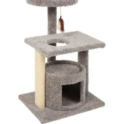 Frisco 37-in Real Carpet Cat Tree With Condo, Grey 9 Frisco 37-in Real Carpet Cat Tree With Condo, Grey -Pet Supplies Store 282755 PT4. AC SS1800 V1621949342