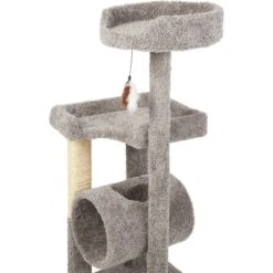 Frisco 54-in Real Carpet Cat Tree With Tunnel And Square Perches -Pet Supplies Store 282767 PT3. AC SS1800 V1621949643
