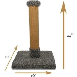 Royal Cat Boutique 24-in Sisal Cat Scratching Post, Neutral -Pet Supplies Store 284908 PT3. AC SS1800 V1628576553