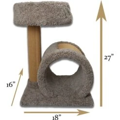 Royal Cat Boutique Cat Play Tunnel & Bed, Neutral 10 Royal Cat Boutique Cat Play Tunnel & Bed, Neutral -Pet Supplies Store 284924 PT3. AC SS1800 V1635977205