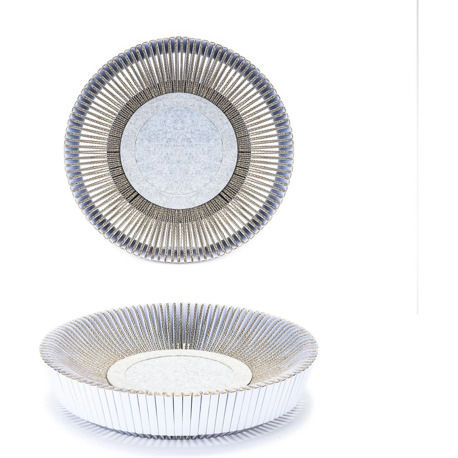 Katris Pre-Assembled Nest Scratcher Lounge Cat Bed 5 Katris Pre-Assembled Nest Scratcher Lounge Cat Bed - Image 3