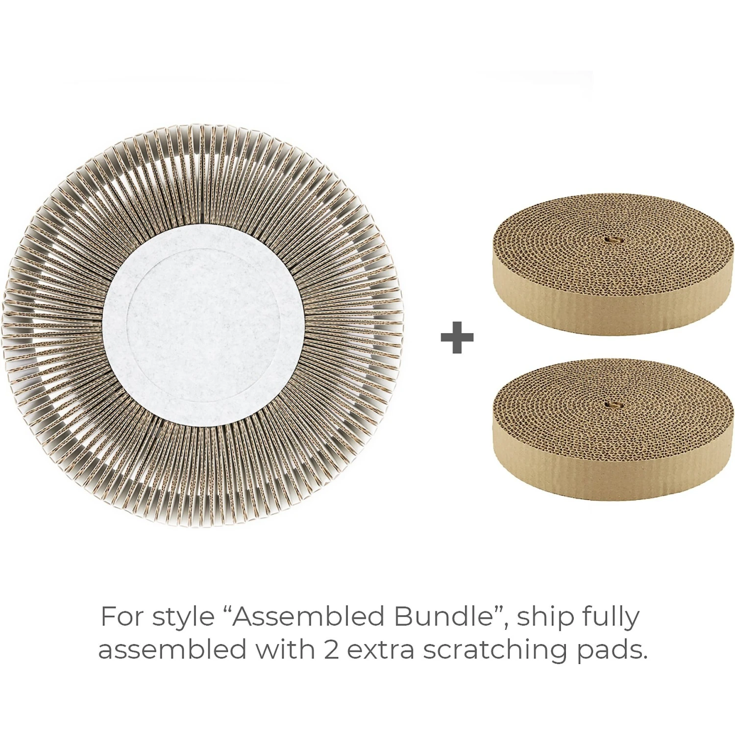 Katris Pre-Assembled Nest Scratcher Lounge Cat Bed 8 Katris Pre-Assembled Nest Scratcher Lounge Cat Bed - Image 6