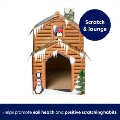 Frisco Holiday Log Cabin Cardboard Cat House 10 Frisco Holiday Log Cabin Cardboard Cat House -Pet Supplies Store 287287 PT2. AC SS1800 V1695047241