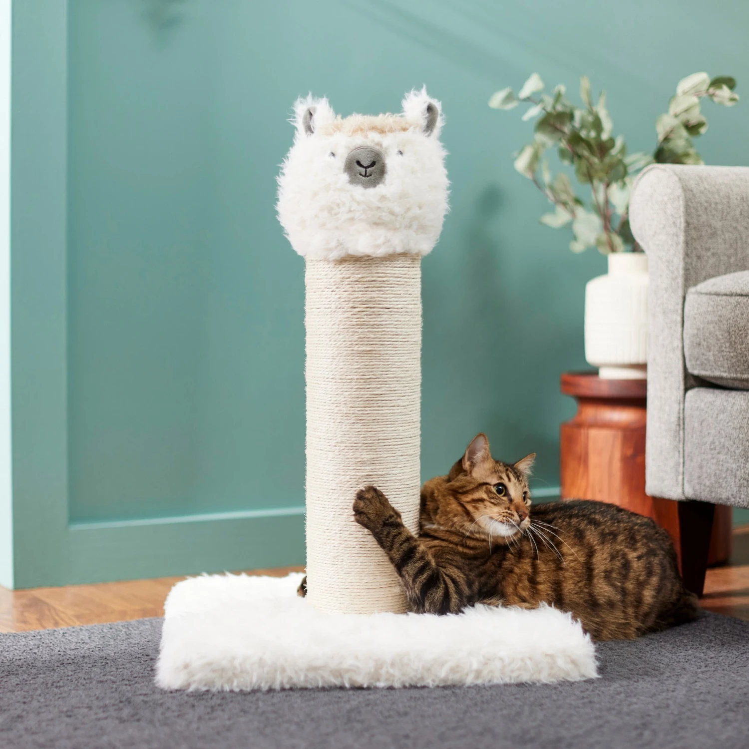 Frisco Animal Series Cat Scratching Post, Llama 3 Frisco Animal Series Cat Scratching Post, Llama