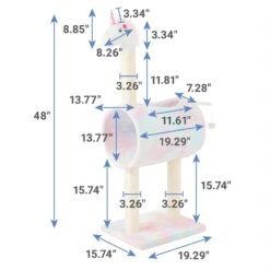 Frisco Animal Series Cat Tunnel With Scratching Post 8 Frisco Animal Series Cat Tunnel With Scratching Post -Pet Supplies Store 289344 PT1. AC SS1800 V1631047303