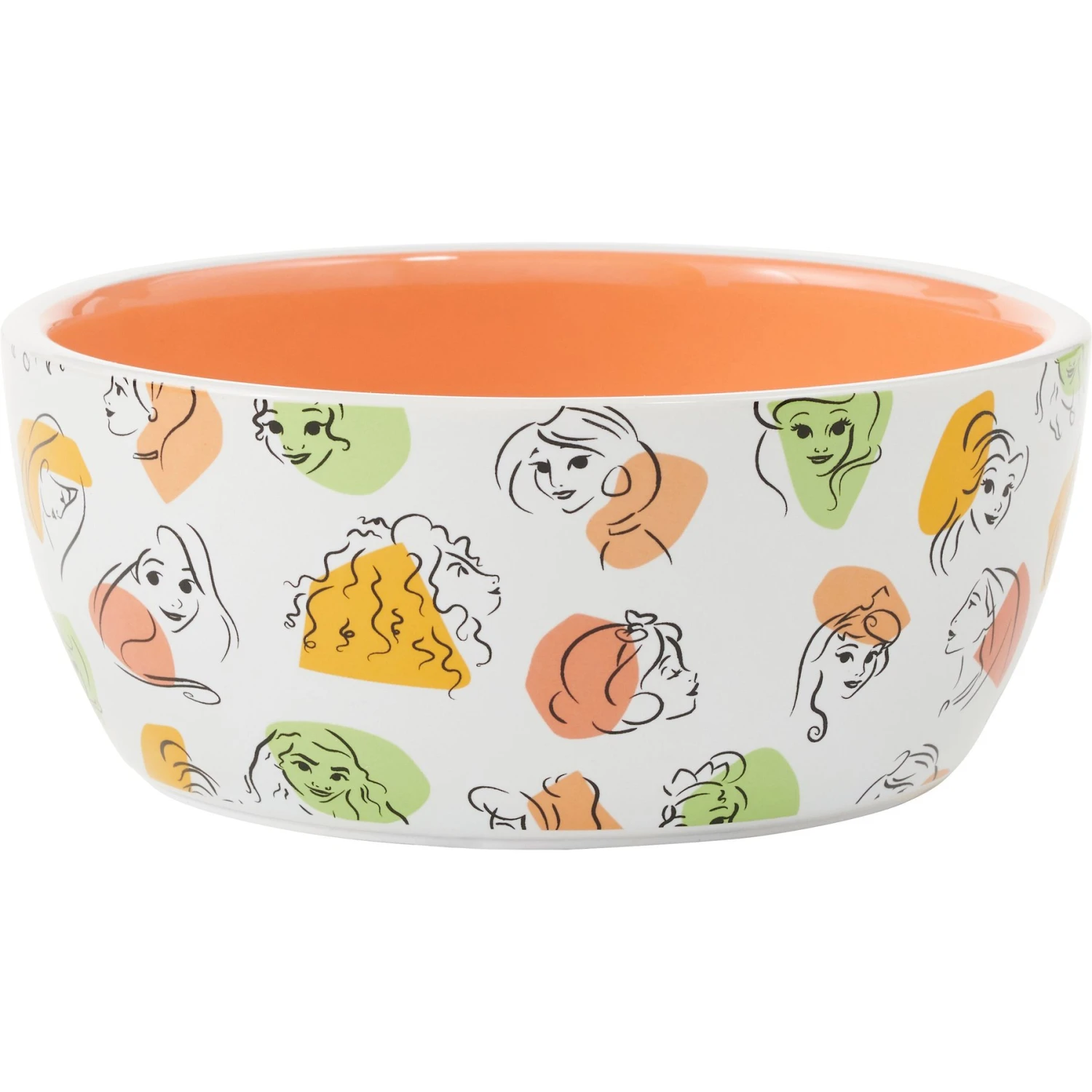 Disney Princesses Non-Skid Ceramic Cat Bowl 3 Disney Princesses Non-Skid Ceramic Cat Bowl