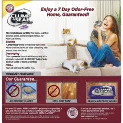 Arm & Hammer Litter Cat Litter Deodorizer Powder & Arm & Hammer Litter Clump & Seal Multi-Cat Scented Clumping Clay Cat Litter 14 Arm & Hammer Litter Cat Litter Deodorizer Powder & Arm & Hammer Litter Clump & Seal Multi-Cat Scented Clumping Clay Cat Litter -Pet Supplies Store 292660 PT5. AC SS1800 V1619985426