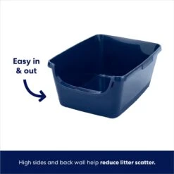 Frisco High Sided Cat Litter Box, Extra Large & World's Best Multi-Cat Unscented Clumping Corn Cat Litter -Pet Supplies Store 293046 PT3. AC SS1800 V1620014824