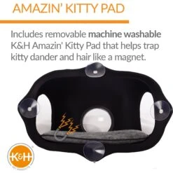 K&H Pet Products EZ Mount Bubble Pod Cat Window Perch 13 K&H Pet Products EZ Mount Bubble Pod Cat Window Perch -Pet Supplies Store 296522 PT3. AC SS1800 V1628200307