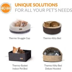 K&H Pet Products Thermo-Pet Cave Covered Cat Tunnel Bed 15 K&H Pet Products Thermo-Pet Cave Covered Cat Tunnel Bed -Pet Supplies Store 296532 PT6. AC SS1800 V1627945074