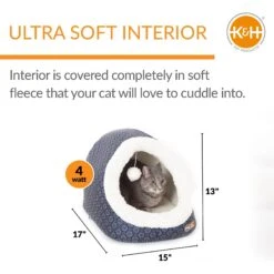 K&H Pet Products Thermo-Pet Cave Covered Indoor Heated Cat Bed & Tunnel 12 K&H Pet Products Thermo-Pet Cave Covered Indoor Heated Cat Bed & Tunnel -Pet Supplies Store 296535 PT1. AC SS1800 V1627944455