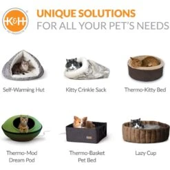 K&H Pet Products Cozy Knitted Woven Cute Cat & Kitten Bed 13 K&H Pet Products Cozy Knitted Woven Cute Cat & Kitten Bed -Pet Supplies Store 296539 PT5. AC SS1800 V1627951937