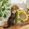 Frisco Sunflower Cat Scratching Post, Two Post With Lounger -Pet Supplies Store 296688 MAIN. AC SS1800 V1632856014