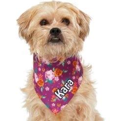 Frisco Fall Floral Personalized Dog & Cat Bandana -Pet Supplies Store 296990 PT6. AC SS1800 V1627654305