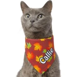 Frisco Fall Leaves Personalized Dog & Cat Bandana 18 Frisco Fall Leaves Personalized Dog & Cat Bandana -Pet Supplies Store 296994 PT7. AC SS1800 V1627655275