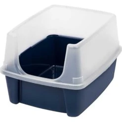 Frisco Plastic Litter Scooper With Caddy & IRIS USA Open Top Litter Box With Scatter Shield -Pet Supplies Store 298166 PT3. AC SS1800 V1623201749