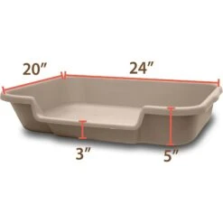 KittyGoHere Senior Cat Litter Box & Dr. Elsey's Senior Crystal Cat Litter -Pet Supplies Store 298180 PT2. AC SS1800 V1700888096