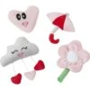 Frisco It's Raining Love Plush Cat Toy With Catnip, 4 Count 2 Frisco It's Raining Love Plush Cat Toy With Catnip, 4 Count -Pet Supplies Store 298968 MAIN. AC SS1800 V1637693975
