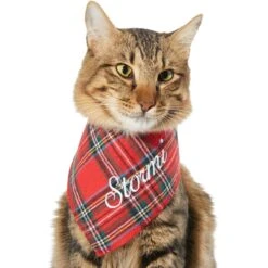 Frisco Tartan Plaid Embroidered Personalized Dog & Cat Bandana 16 Frisco Tartan Plaid Embroidered Personalized Dog & Cat Bandana -Pet Supplies Store 301157 PT7. AC SS1800 V1628535770