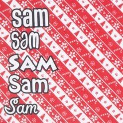 Frisco Fair Isle Personalized Dog & Cat Bandana -Pet Supplies Store 301357 PT4. AC SS1800 V1627654637