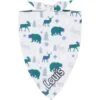 Frisco Buffalo Plaid Winter Animals Personalized Dog & Cat Bandana -Pet Supplies Store 301365 MAIN. AC SS1800 V1627654962