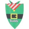 Frisco Santa's Favorite Elf Personalized Dog & Cat Bandana -Pet Supplies Store 301369 MAIN. AC SS1800 V1627654925