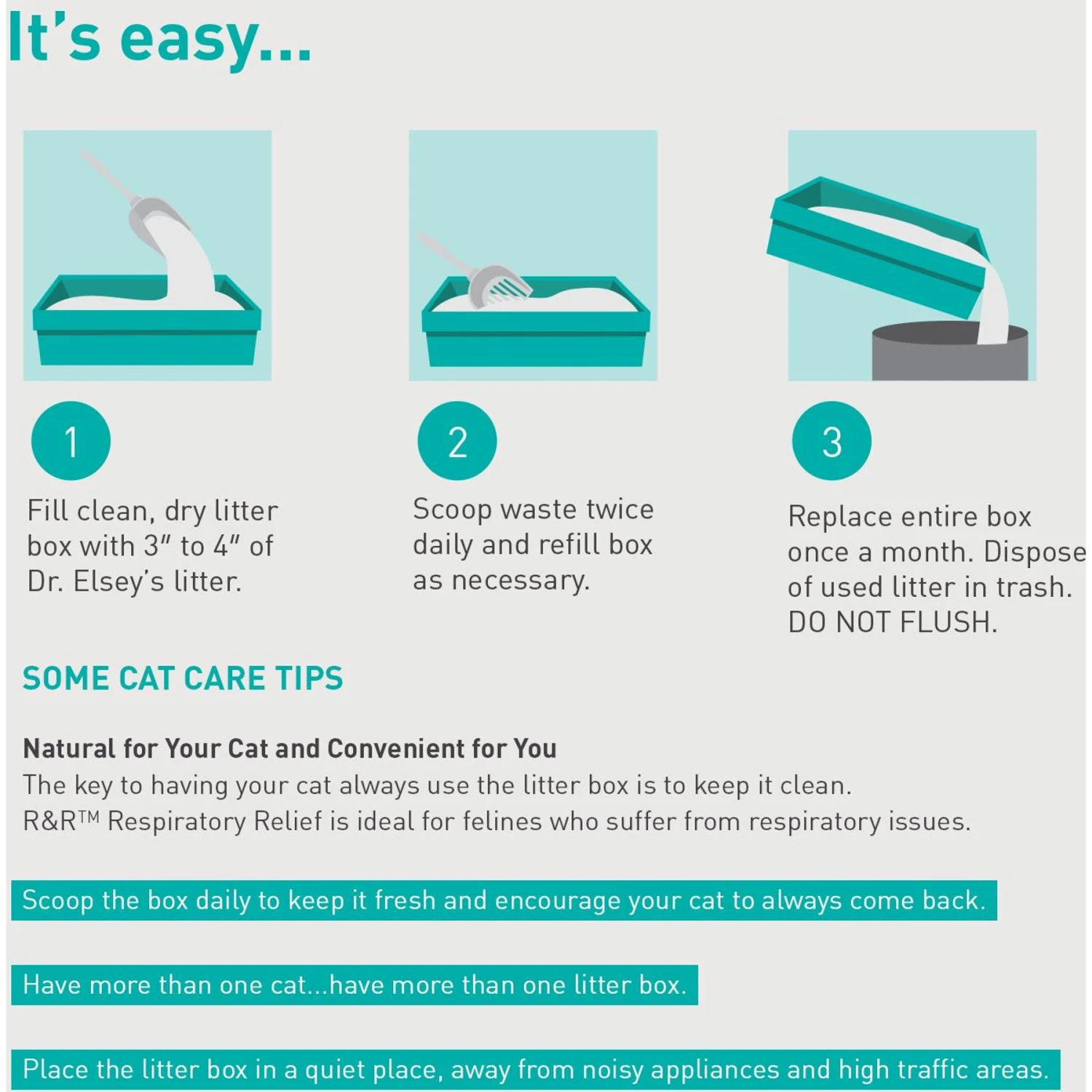 Dr. Elsey's R&R Stress-Reducing Clumping Clay Cat Litter 8 Dr. Elsey's R&R Stress-Reducing Clumping Clay Cat Litter - Image 6