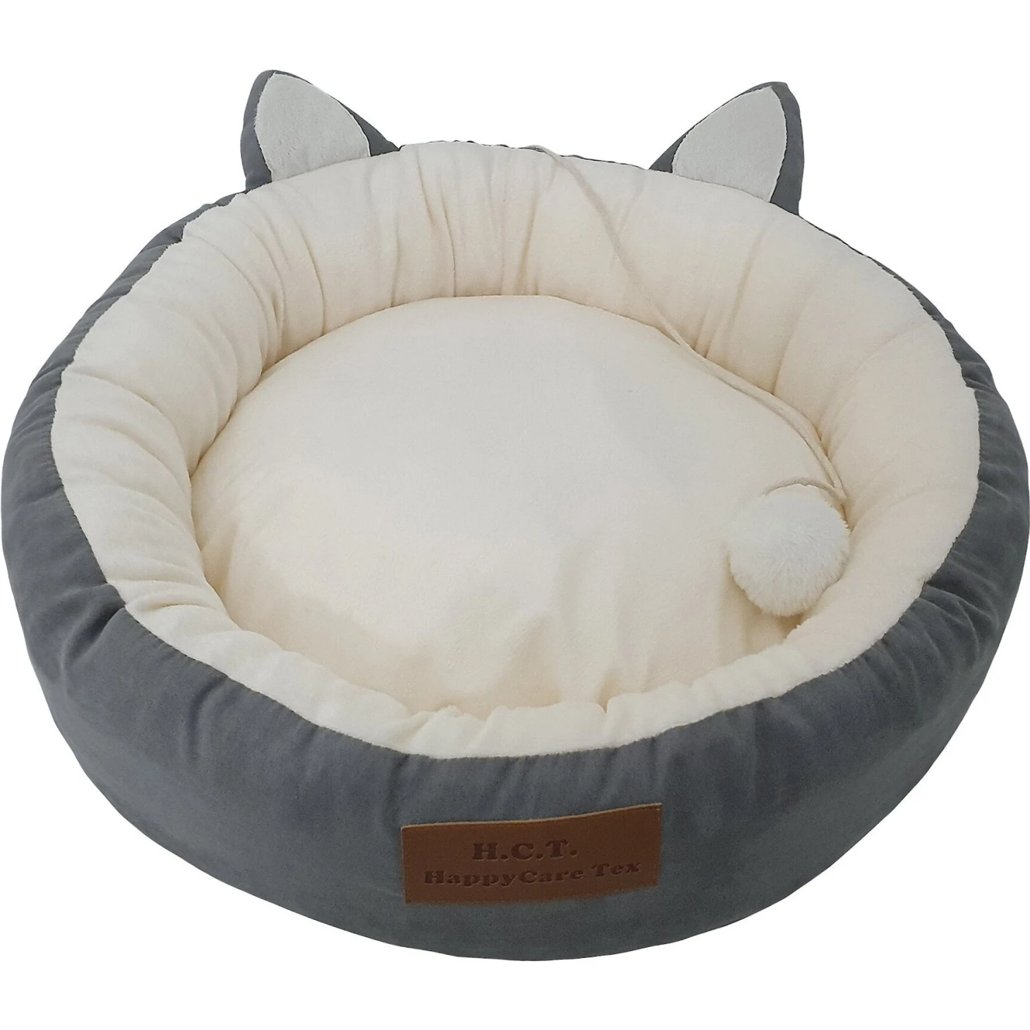 HappyCare Textiles Round Cat Bed 4 HappyCare Textiles Round Cat Bed - Image 2