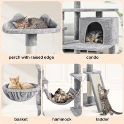 Yaheetech 70-in Cat Tree Condo 13 Yaheetech 70-in Cat Tree Condo -Pet Supplies Store 306497 PT2. AC SS1800 V1661275505