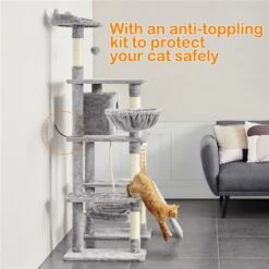 Yaheetech 70-in Cat Tree Condo 19 Yaheetech 70-in Cat Tree Condo -Pet Supplies Store 306497 PT8. AC SS1800 V1661272195