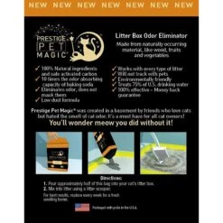 Prestige Pet Magic Natural Litter Box Odor Eliminator -Pet Supplies Store 306523 PT3. AC SS1800 V1625836593