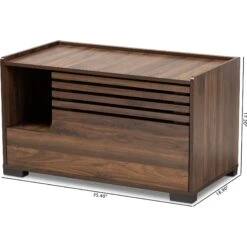 Baxton Studio Amara Cat Litter Box Cover House 17 Baxton Studio Amara Cat Litter Box Cover House -Pet Supplies Store 307845 PT7. AC SS1800 V1624314155