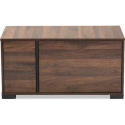 Baxton Studio Vere 2-Door Cat Litter Box Cover House -Pet Supplies Store 307851 PT4. AC SS1800 V1624315992