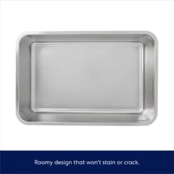 Frisco Stainless Steel Cat Litter Box 9 Frisco Stainless Steel Cat Litter Box -Pet Supplies Store 309857 PT2. AC SS1800 V1675279698