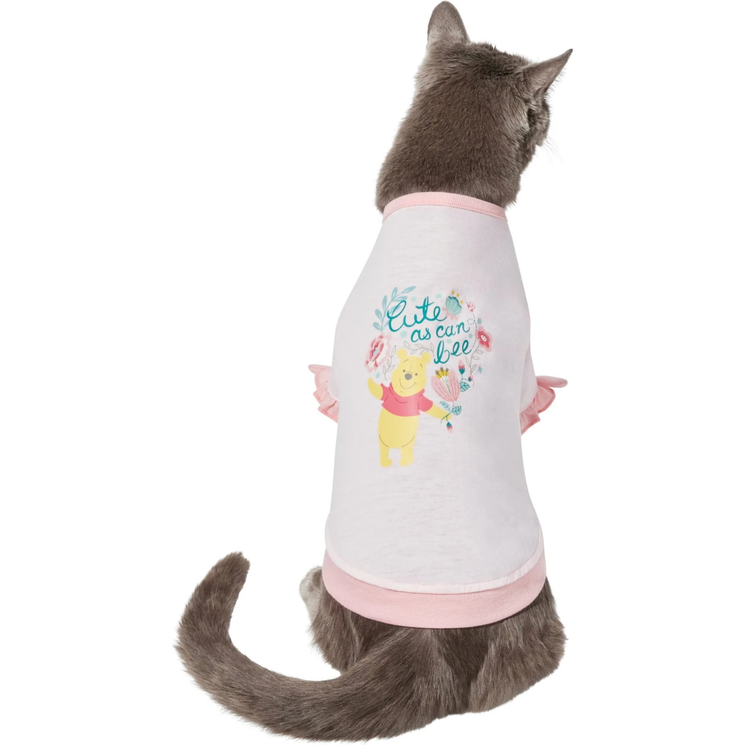 Disney Winnie The Pooh "Cute As Can Be" Dog & Cat T-shirt 5 Disney Winnie The Pooh "Cute As Can Be" Dog & Cat T-shirt - Image 3