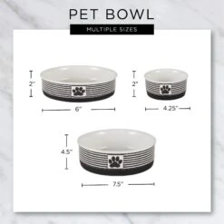 Bone Dry Meow Set Cat Bowl -Pet Supplies Store 313413 PT2. AC SS1800 V1631780554