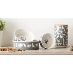 Bone Dry Meow Set Cat Bowl -Pet Supplies Store 313413 PT5. AC SS1800 V1631769091