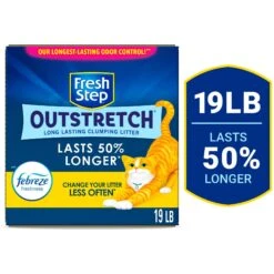 Fresh Step Outstretch Concentrated Febreze Freshness Scented Clumping Clay Cat Litter